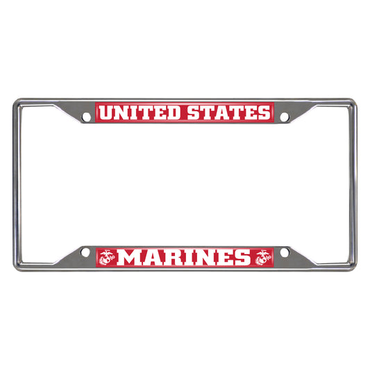 U.S. Marines Metal License Plate Frame