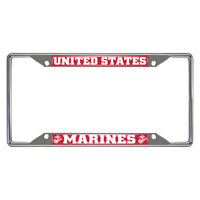 U.S. Marines Metal License Plate Frame