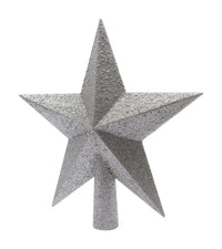 Celebrations Star Star Ornament Silver Plastic 1 pk (Pack of 12)