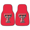 Texas Tech University Carpet Car Mat Set - 2 Pieces