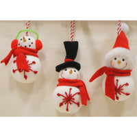 Knit Snowmen Lights 6ct