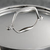 Tri-Ply Clad 3 Qt Covered Stainless Steel Sauce Pan