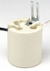 Leviton Porcelain Incandescent Medium Base Lampholder 1 pk