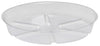 Bond CVS010 10" Clear Plastic Saucers (Pack of 25)