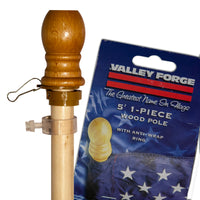 Valley Forge 60 in. L Wood Flag Pole