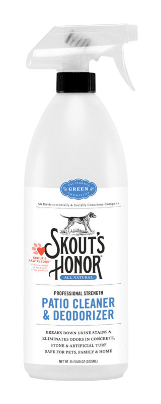 Skout's Honor  Pet Patio Cleaner and Deodorizer  35 oz.