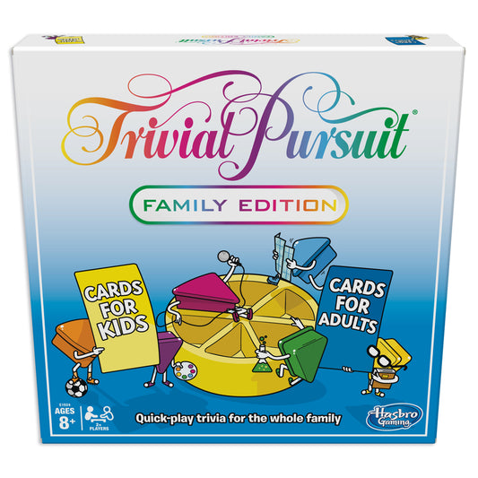 Hasbro Trivial Pursuit Family Edition game Multicolored