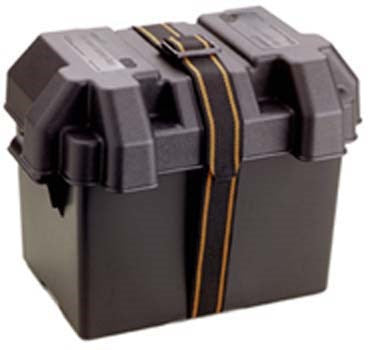 Attwood 9065-1 14" X 9-5/8" X 10-5/8" Black Standard Battery Box