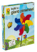 Toysmith 02324 47 Multicolored Our Garden® Build A Giant Pinwheel