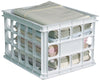 Sterilite White Storage Crate 15-1/4 L x 10-1/2 H x 13-3/4 W in. (Pack of 6)