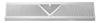 Tru Aire Powder Coat White Steel 3-Way Floor Baseboard Diffuser 4.5 H x 24 W x 2-3/4 D in.
