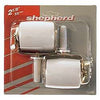 Shepherd Hardware 2-1/8 in. D Swivel Plastic Bed Riser with Caster 125 lb 2 pk