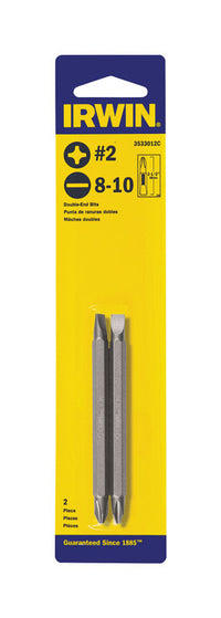 Irwin  Drill Bit  Steel  2 pc.
